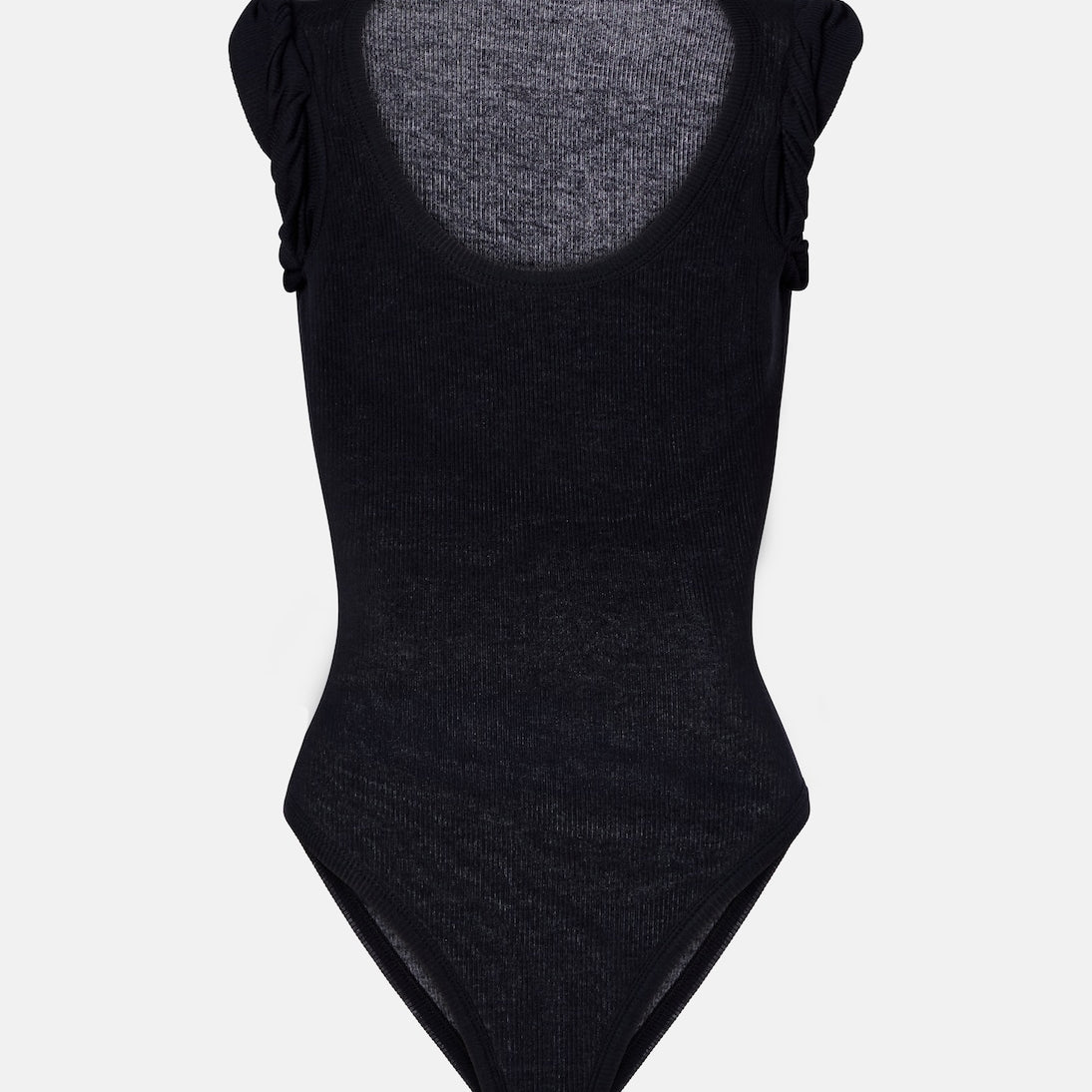 Alaïa - Ribbed-knit bodysuit
