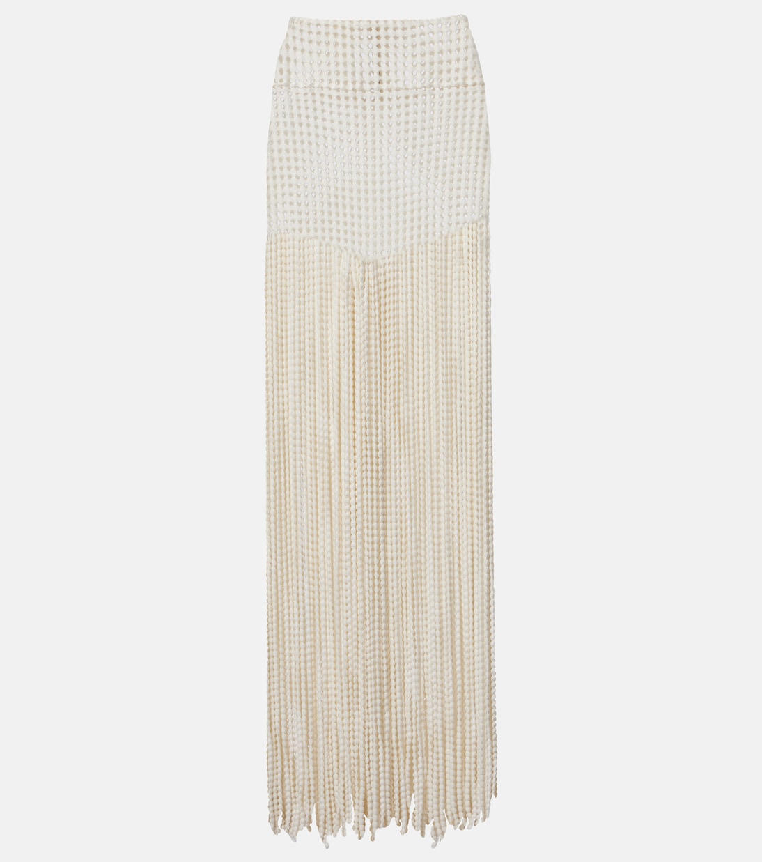 Alaïa - Trompe l’œil wide-leg pants