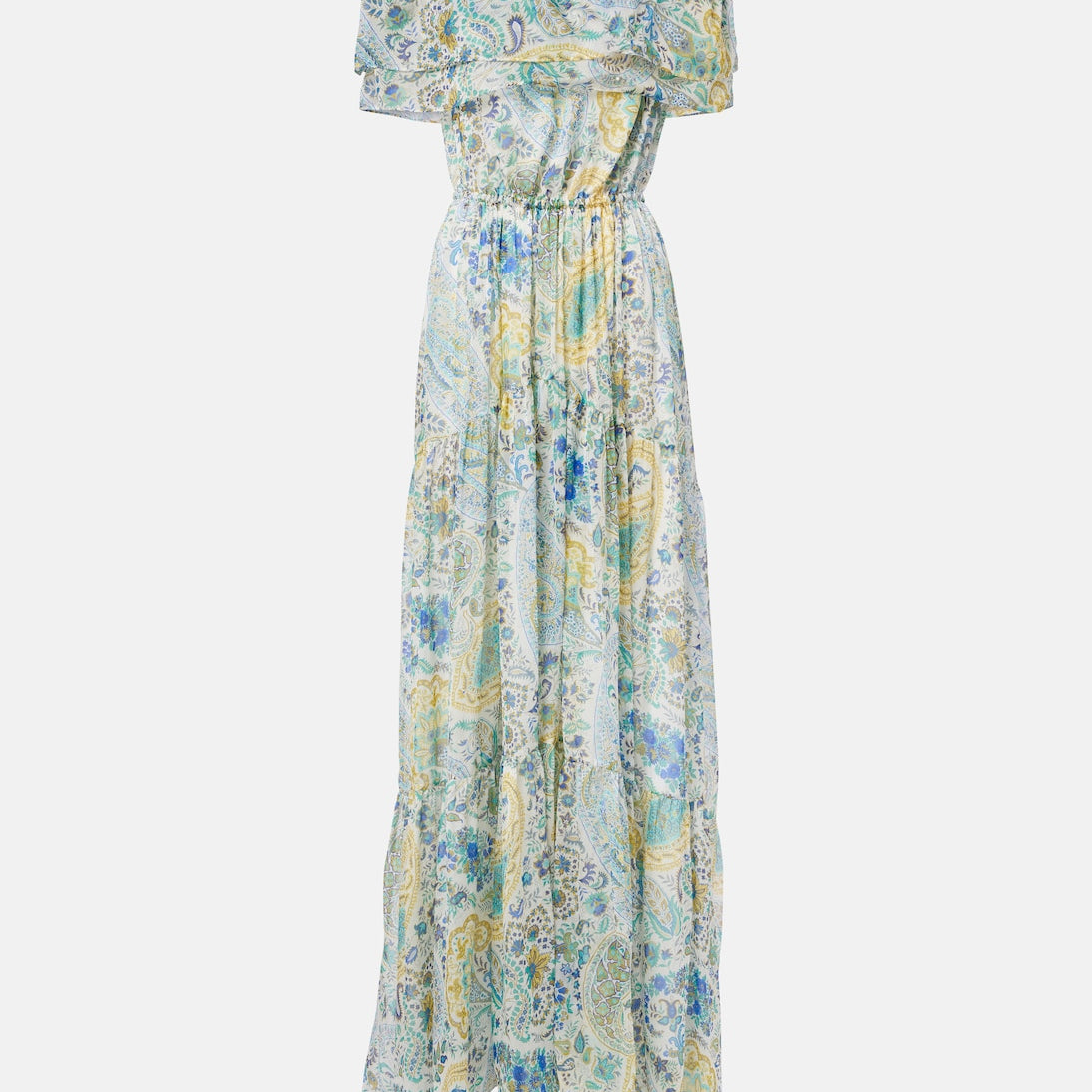 Etro - Paisley silk chiffon maxi dress
