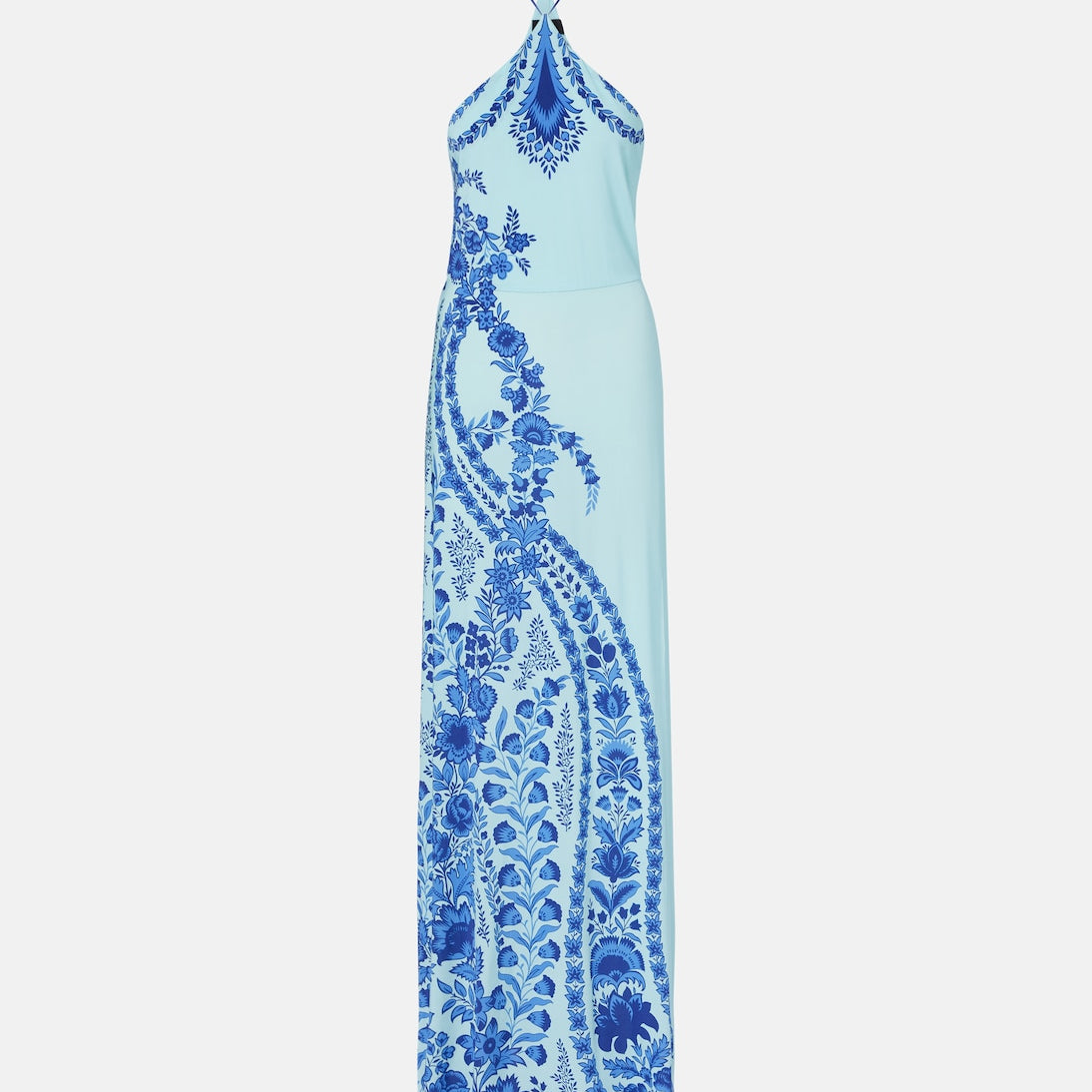 Etro - Printed halterneck maxi dress