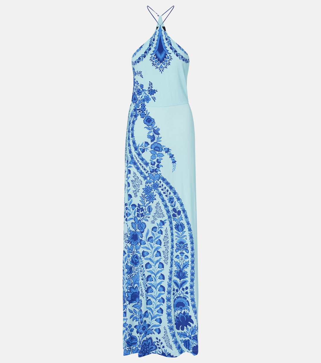 Etro - Printed halterneck maxi dress