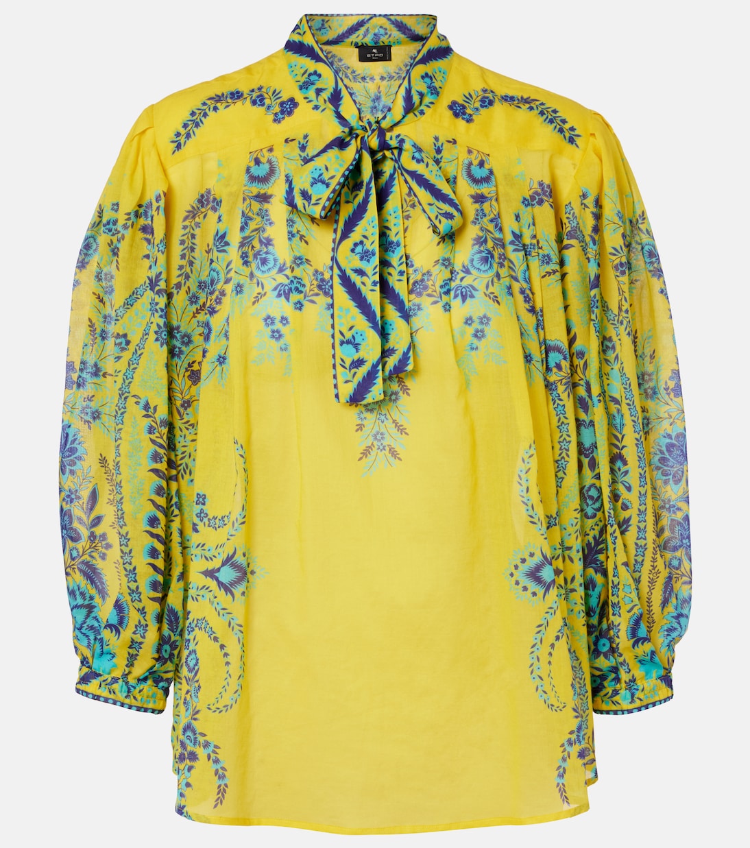 Etro - Floral cotton top
