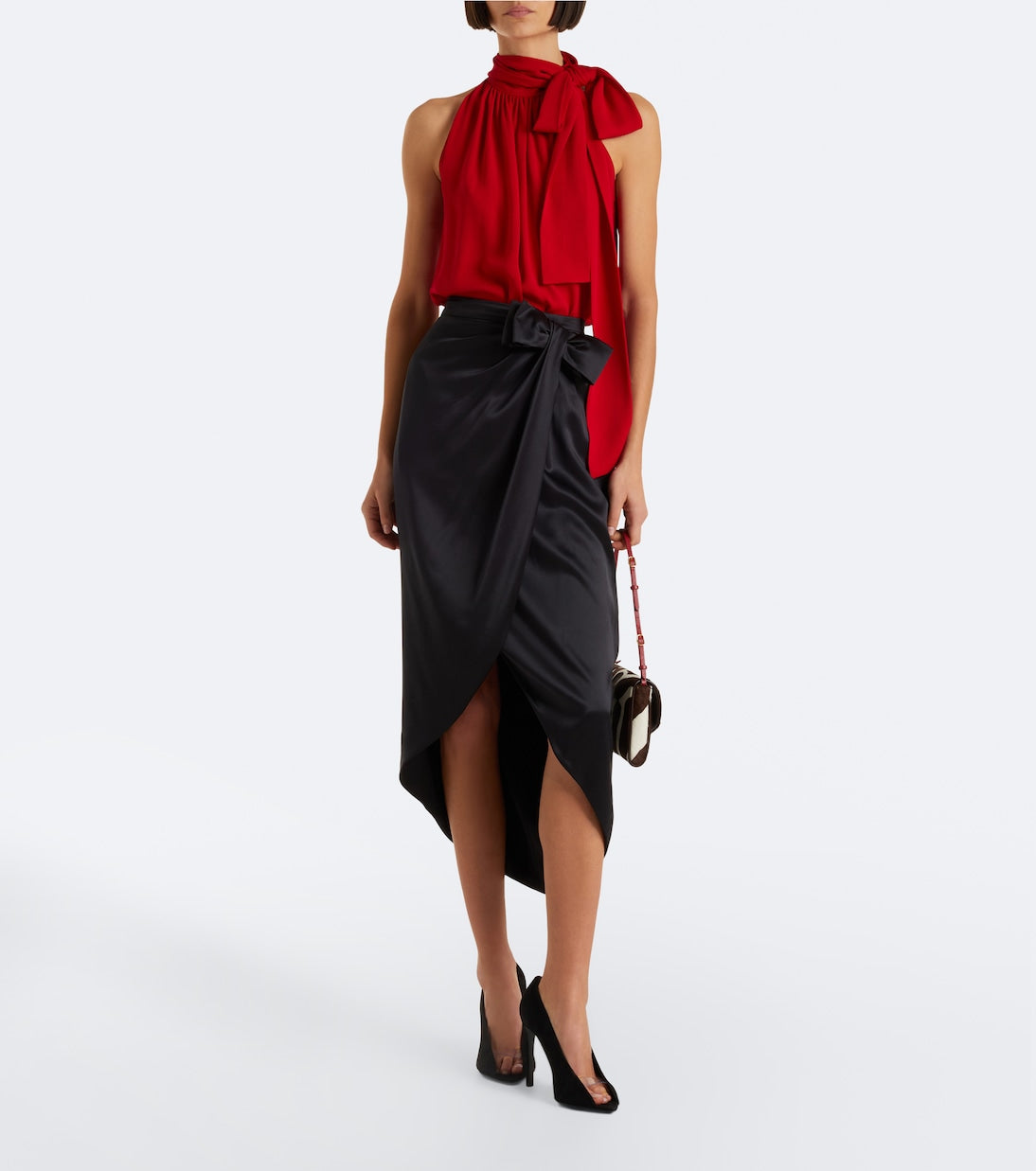 Valentino Garavani - Révélé suede peep-toe pumps