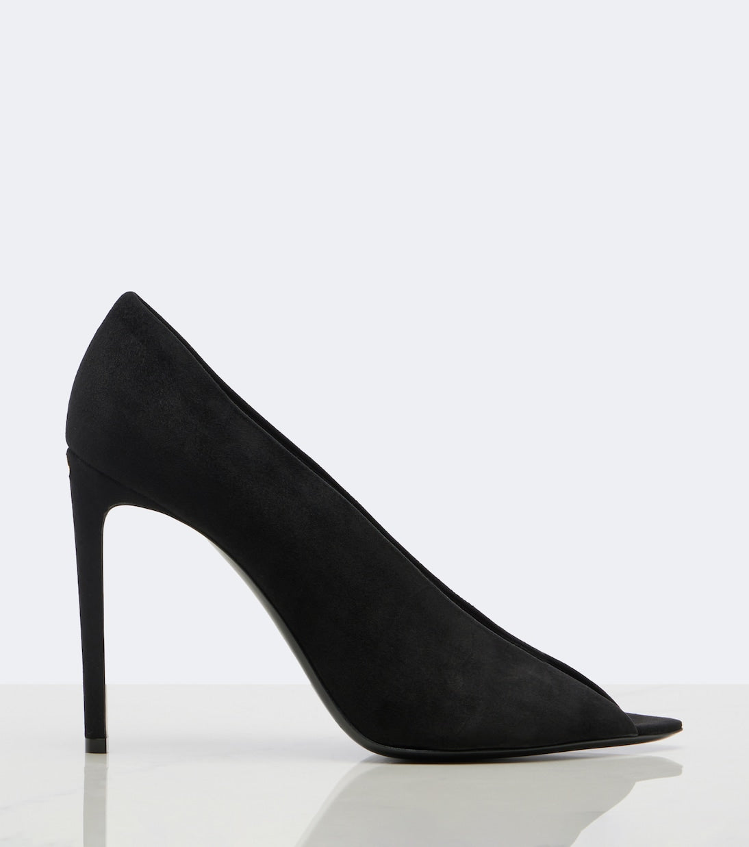 Valentino Garavani - Révélé suede peep-toe pumps