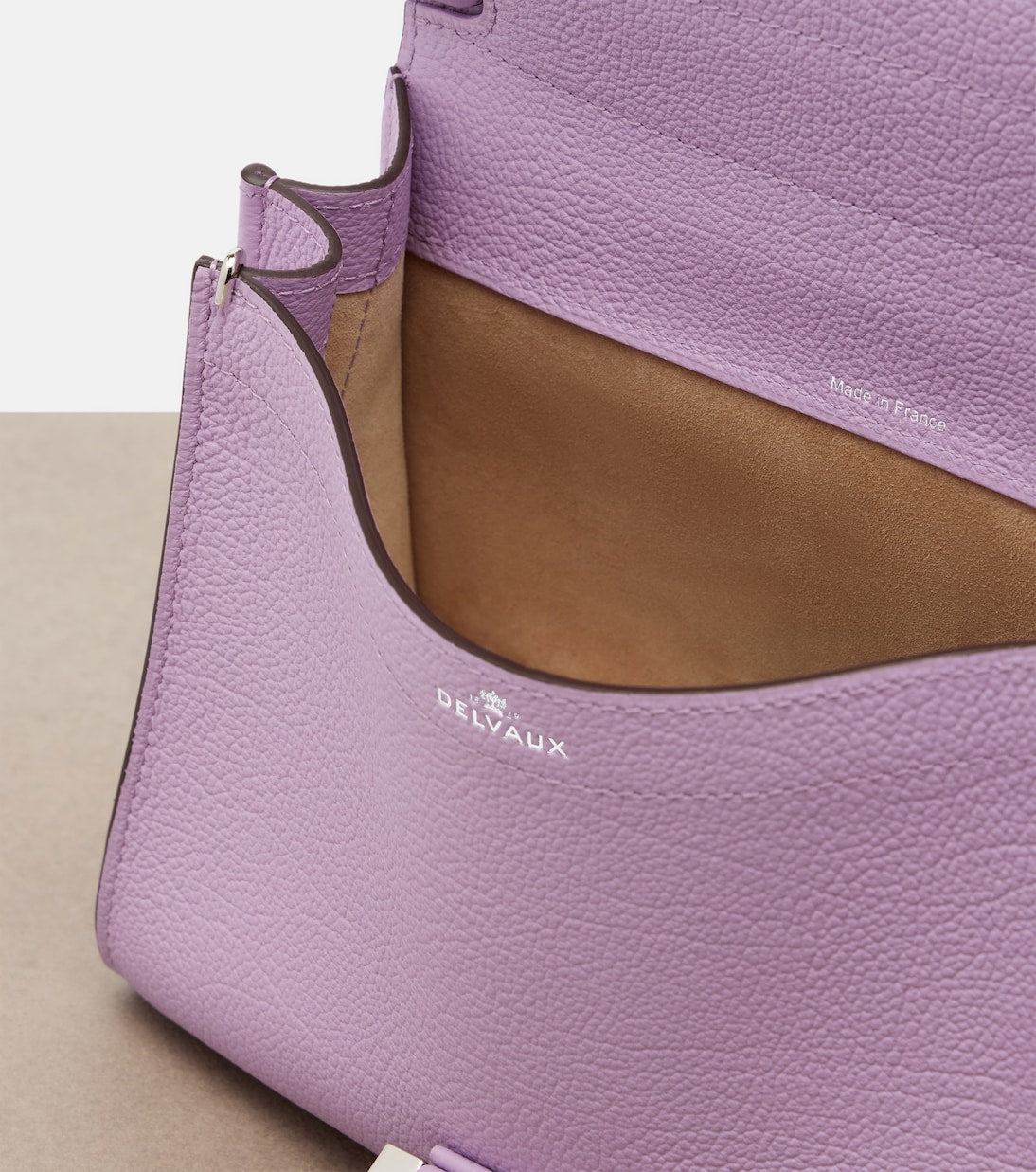 Delvaux - Brillant Tempo Small leather top-handle bag