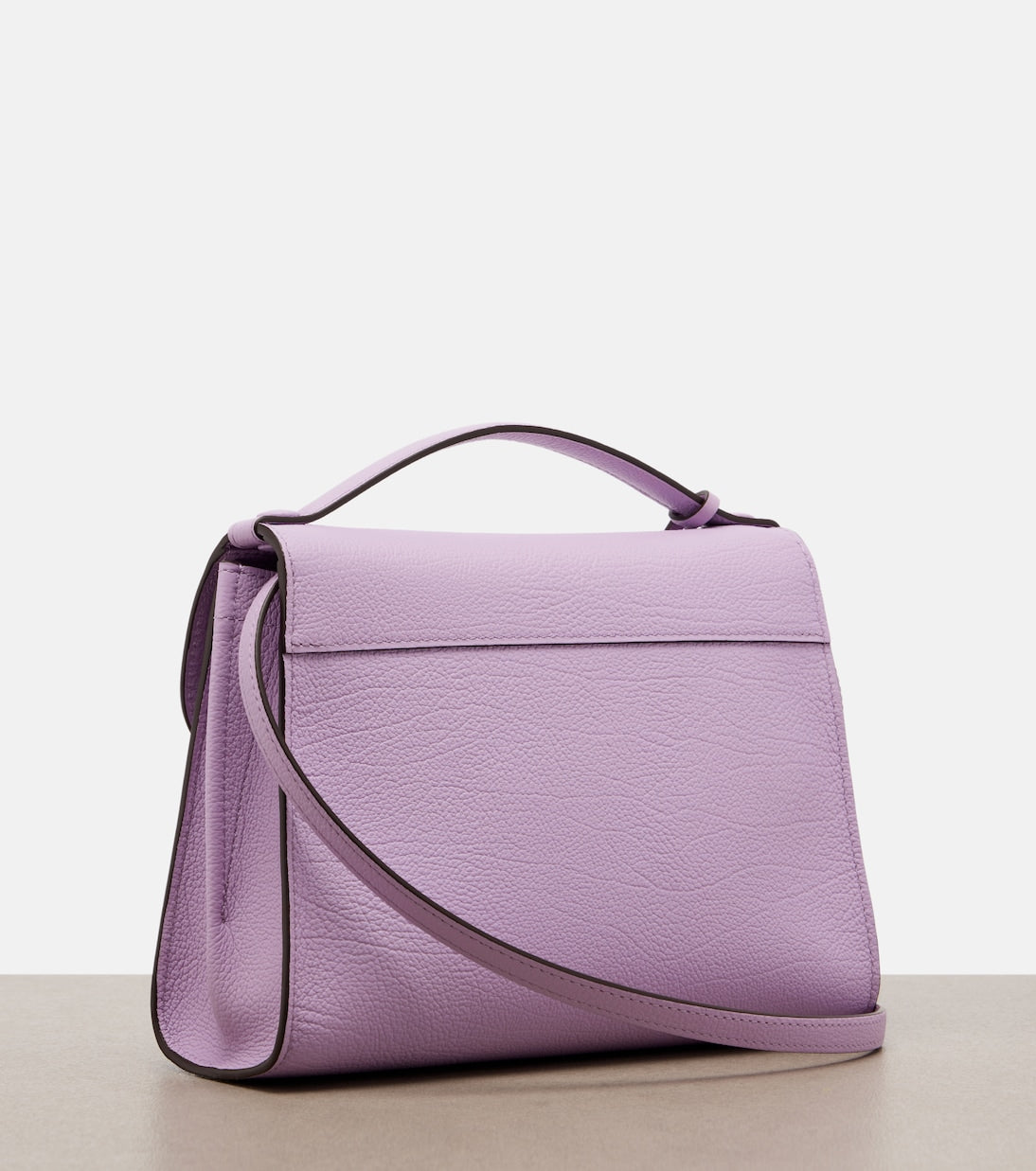Delvaux - Brillant Tempo Small leather top-handle bag