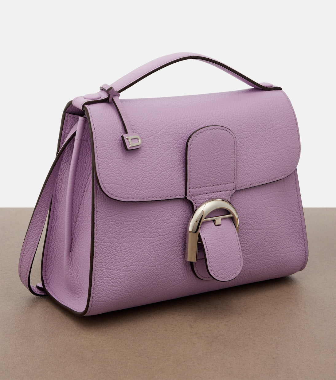 Delvaux - Brillant Tempo Small leather top-handle bag