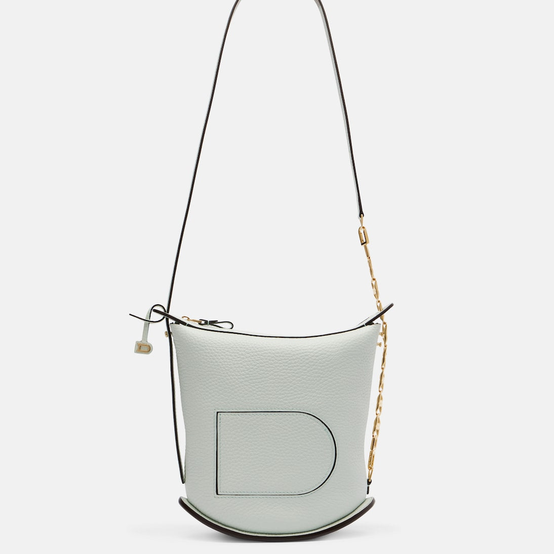 Delvaux - Pin Twist Small leather crossbody bag