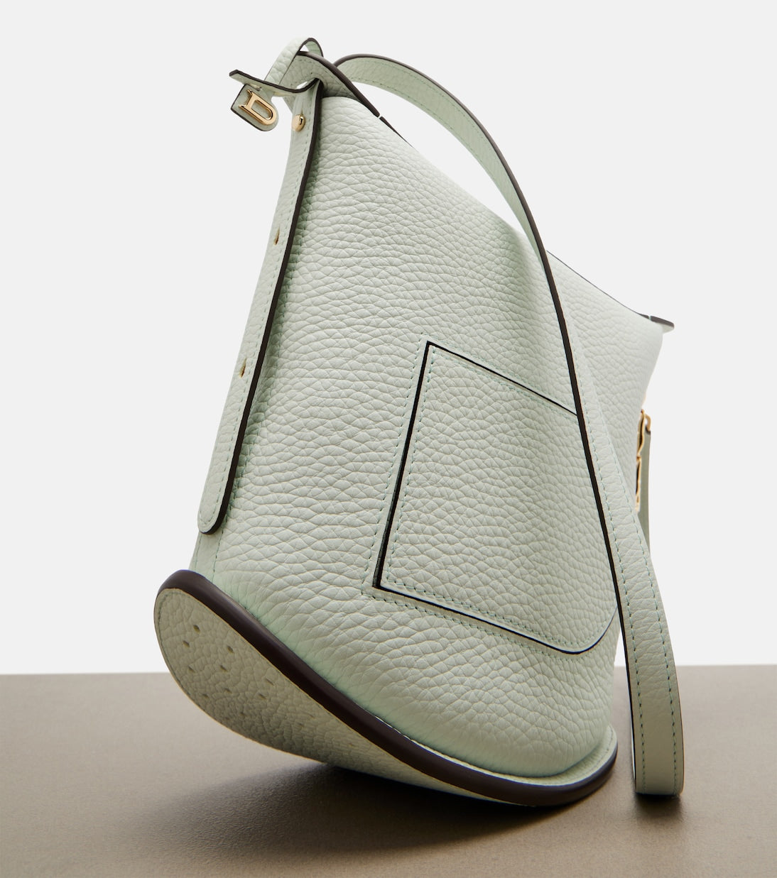 Delvaux - Pin Twist Small leather crossbody bag