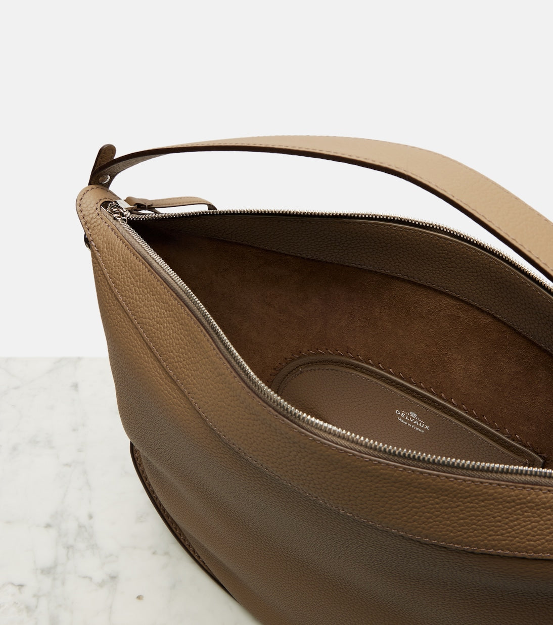 Delvaux - Pin Swing XL leather shoulder bag