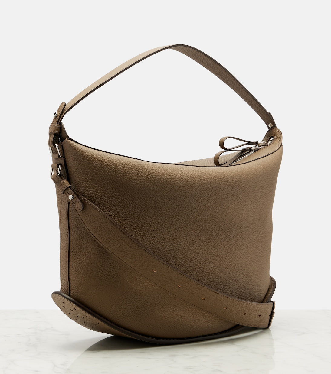 Delvaux - Pin Swing XL leather shoulder bag