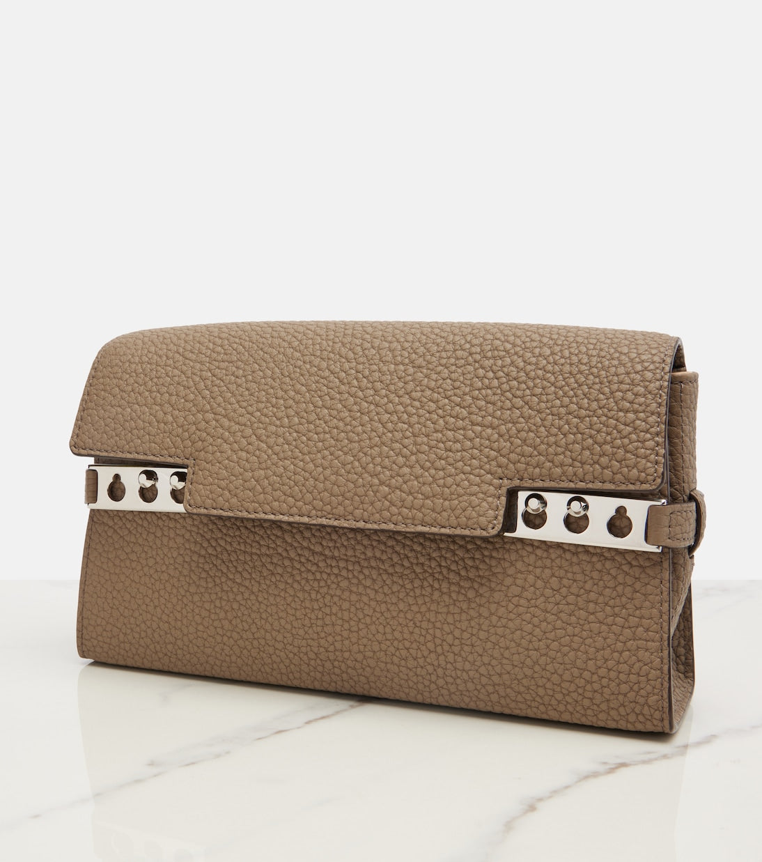 Delvaux - Tempête City Small leather crossbody bag