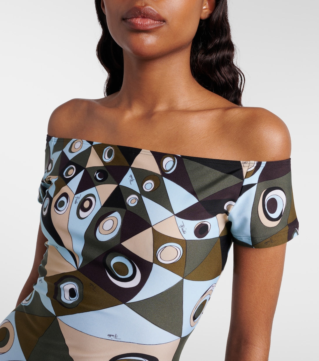 Pucci - Occhi off-shoulder jumpsuit