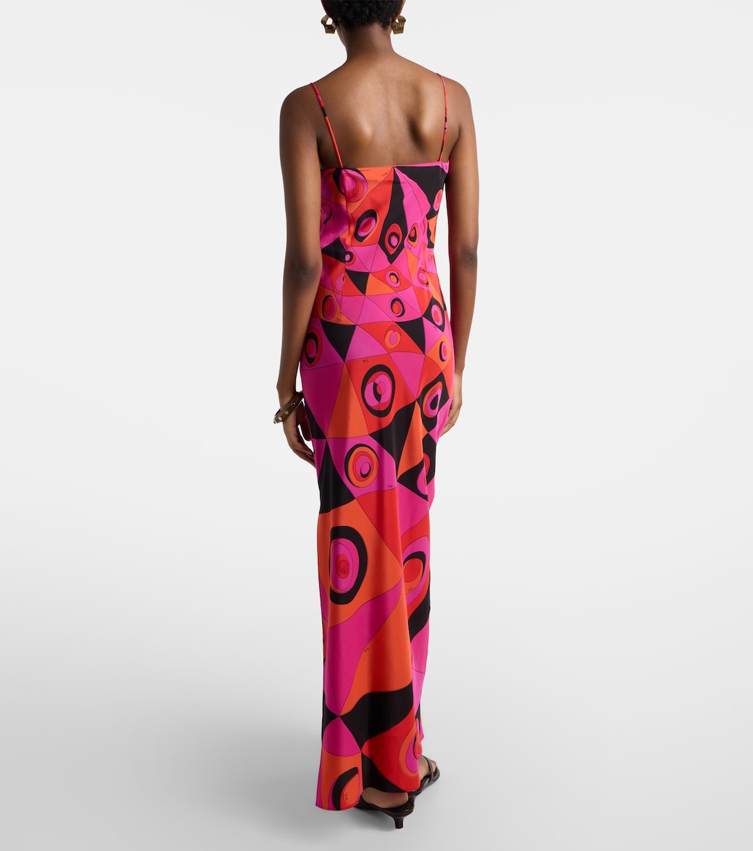 Pucci - Occhi silk twill gown