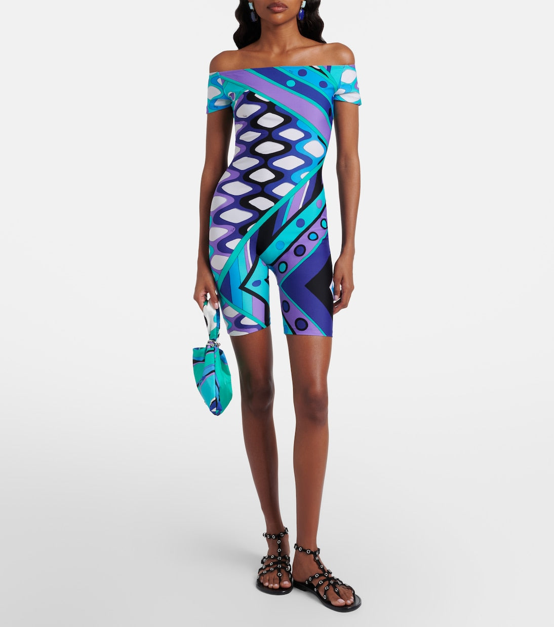 Pucci - Vivara off-shoulder jumpsuit