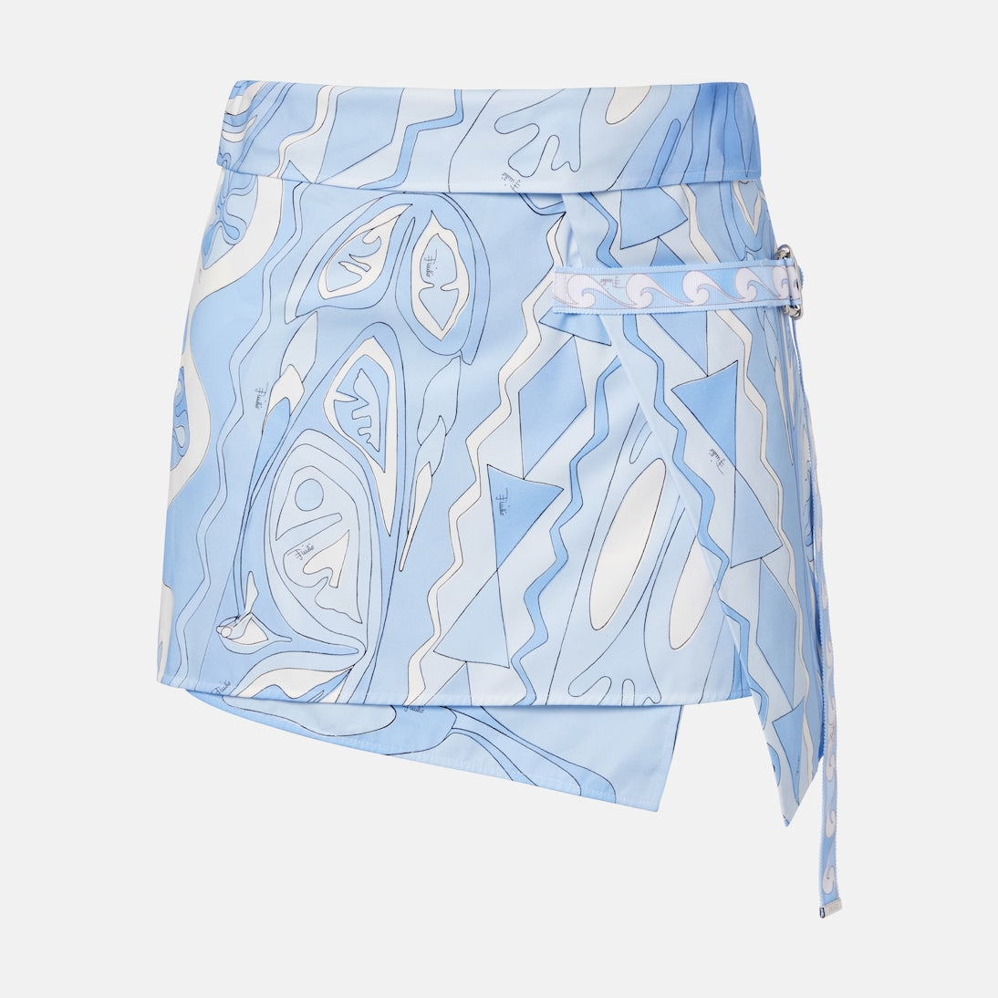 Pucci - Angoli cotton wrap skirt