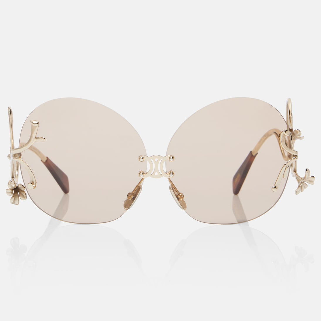 Celine Eyewear - Branch oversized sunglasses