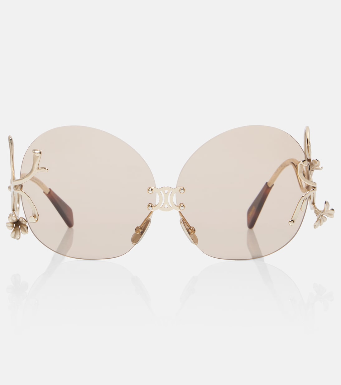 Celine Eyewear - Branch oversized sunglasses