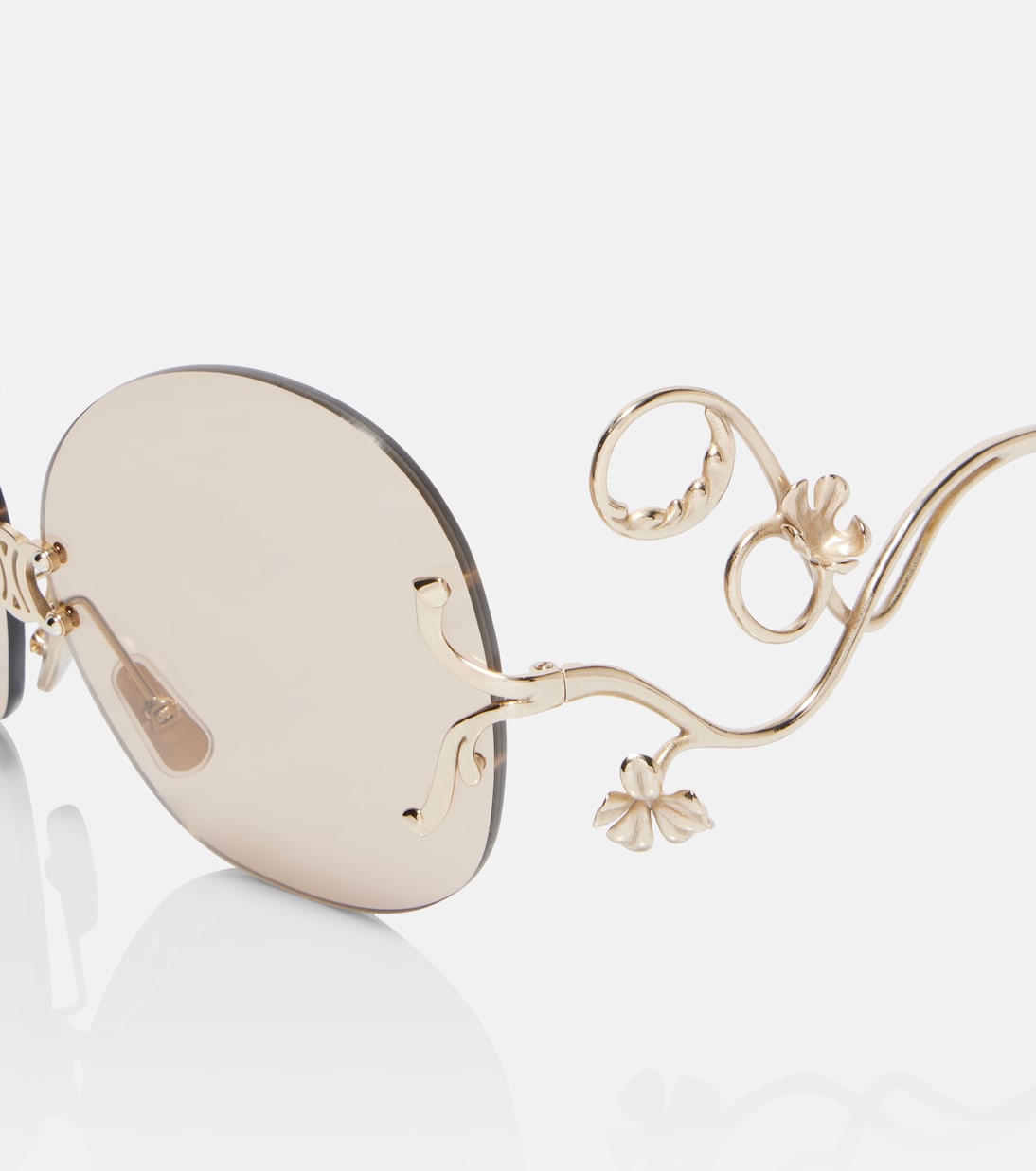 Celine Eyewear - Branch oversized sunglasses