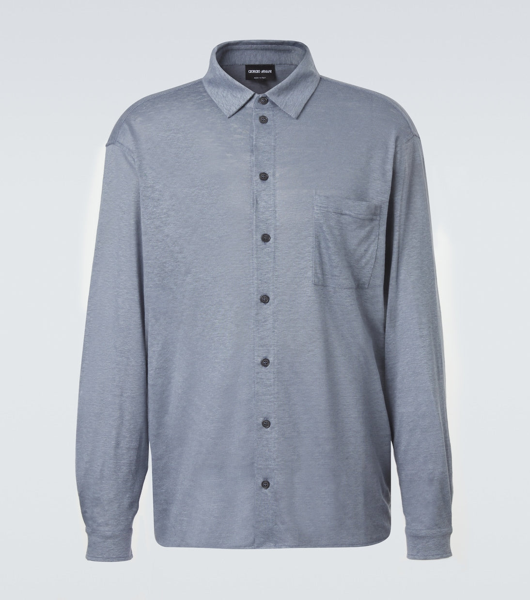 Giorgio Armani - Linen jersey shirt
