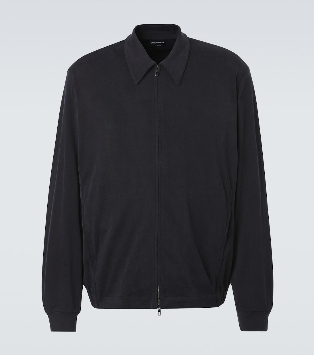 Giorgio Armani - Zip-up blouson jacket