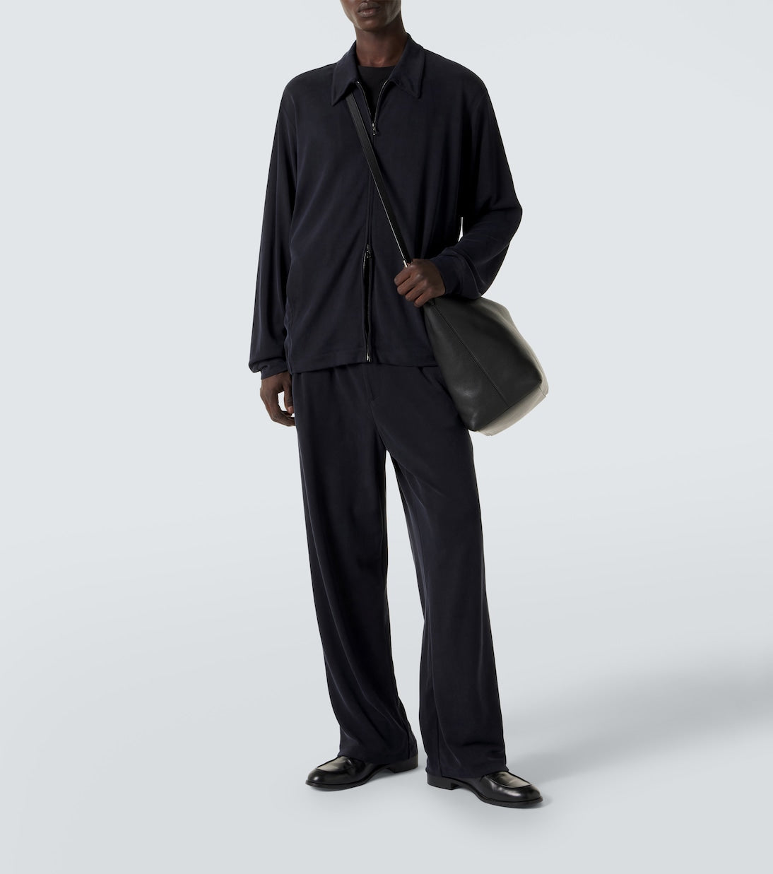 Giorgio Armani - Zip-up blouson jacket