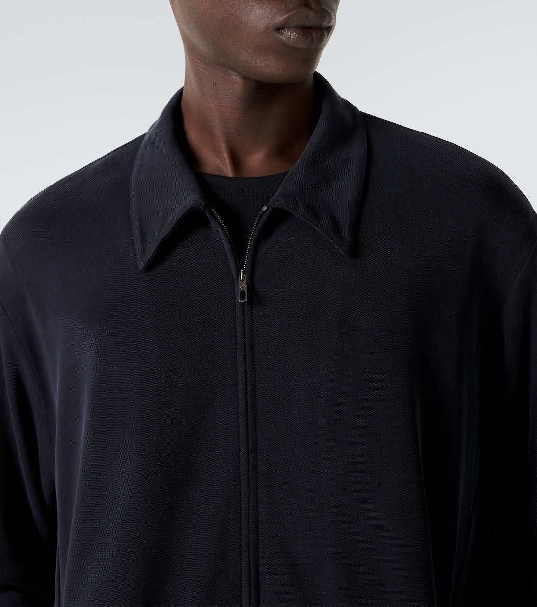 Giorgio Armani - Zip-up blouson jacket