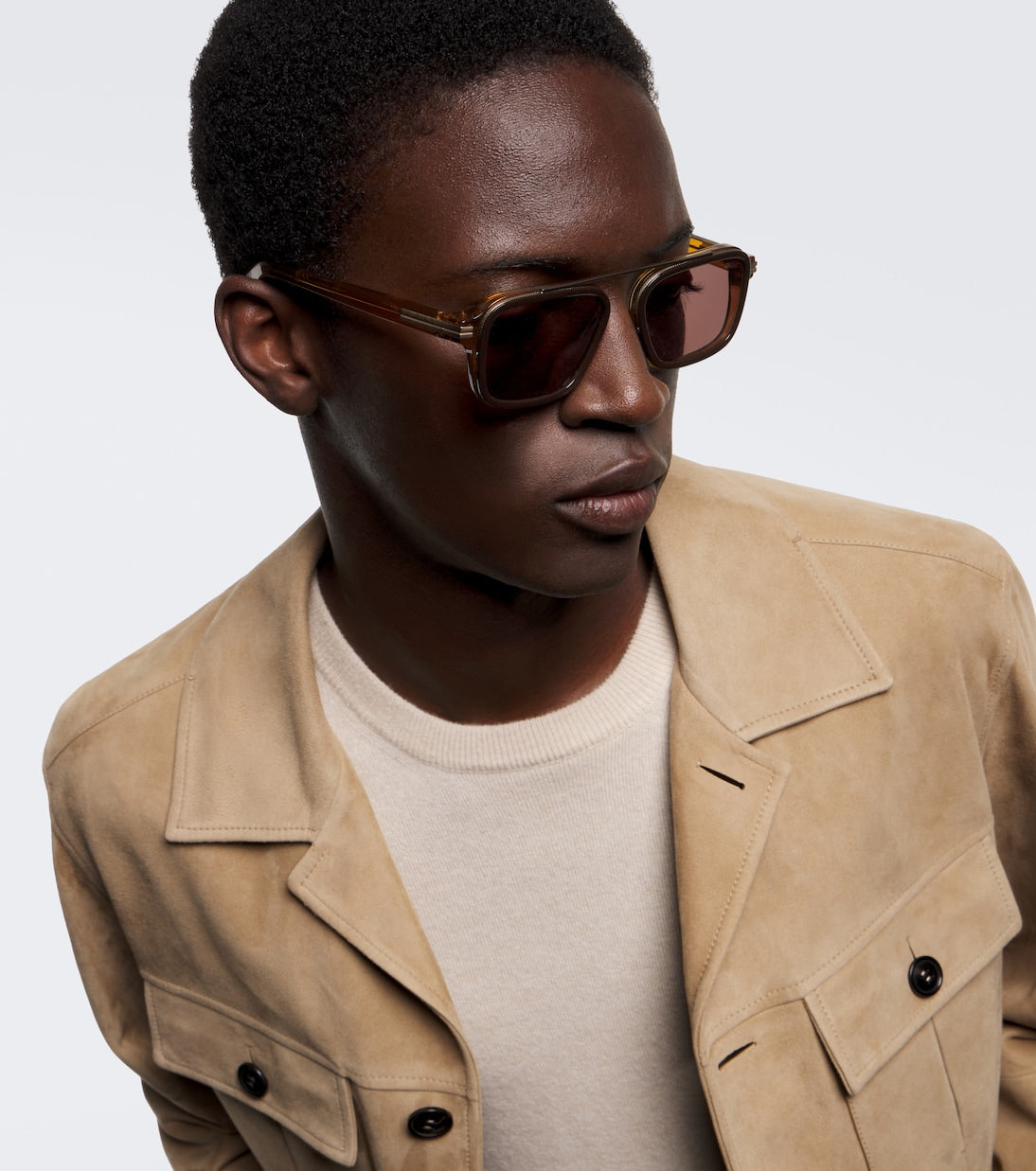 Zegna - Square sunglasses