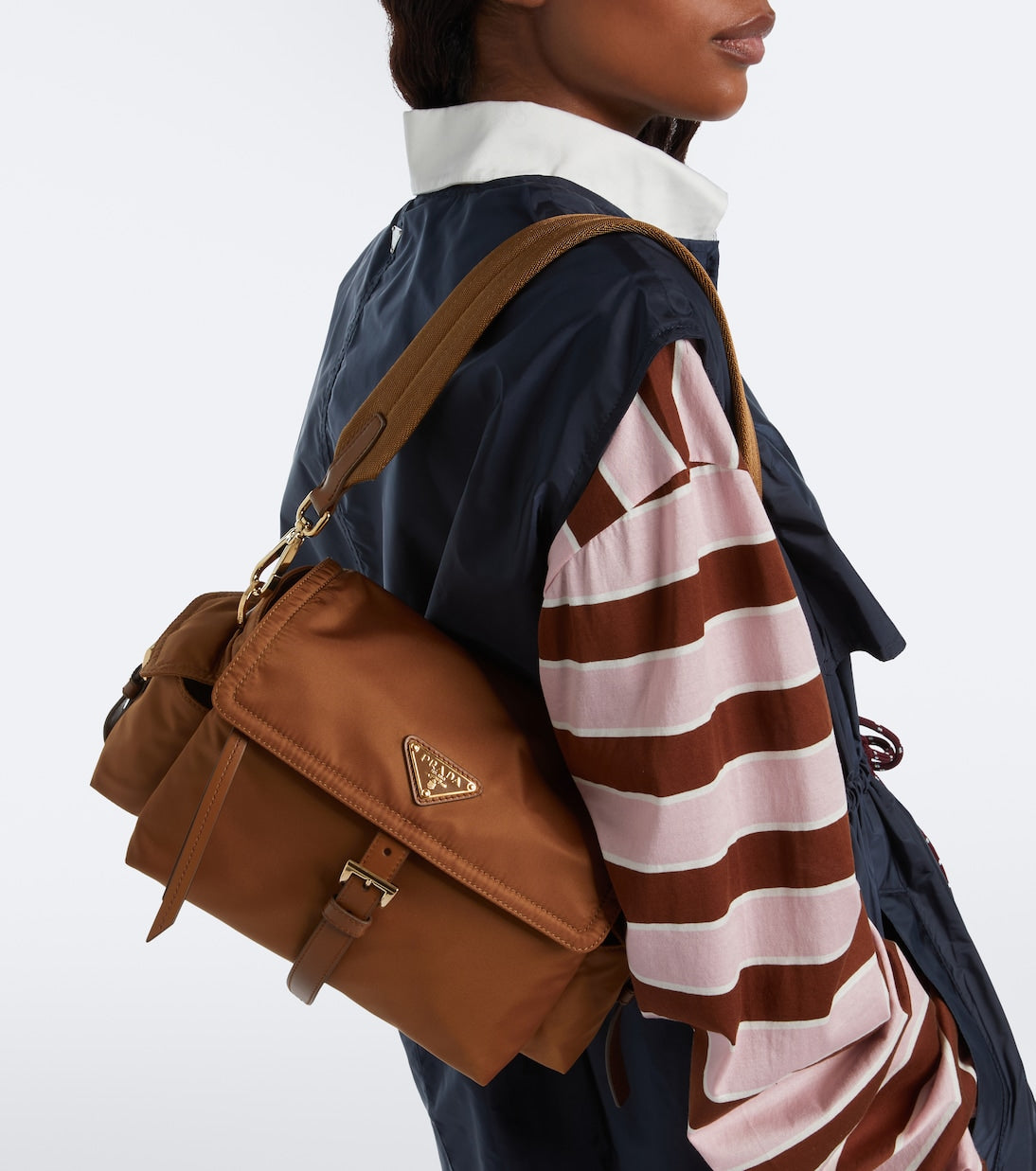 Prada - Prada Explore Medium Re-Nylon shoulder bag
