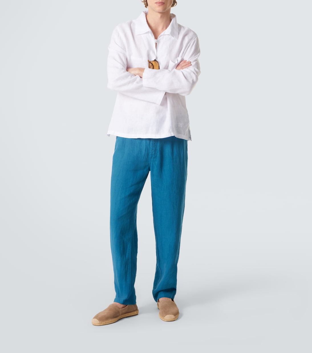 Vilebrequin - Linen tapered pants