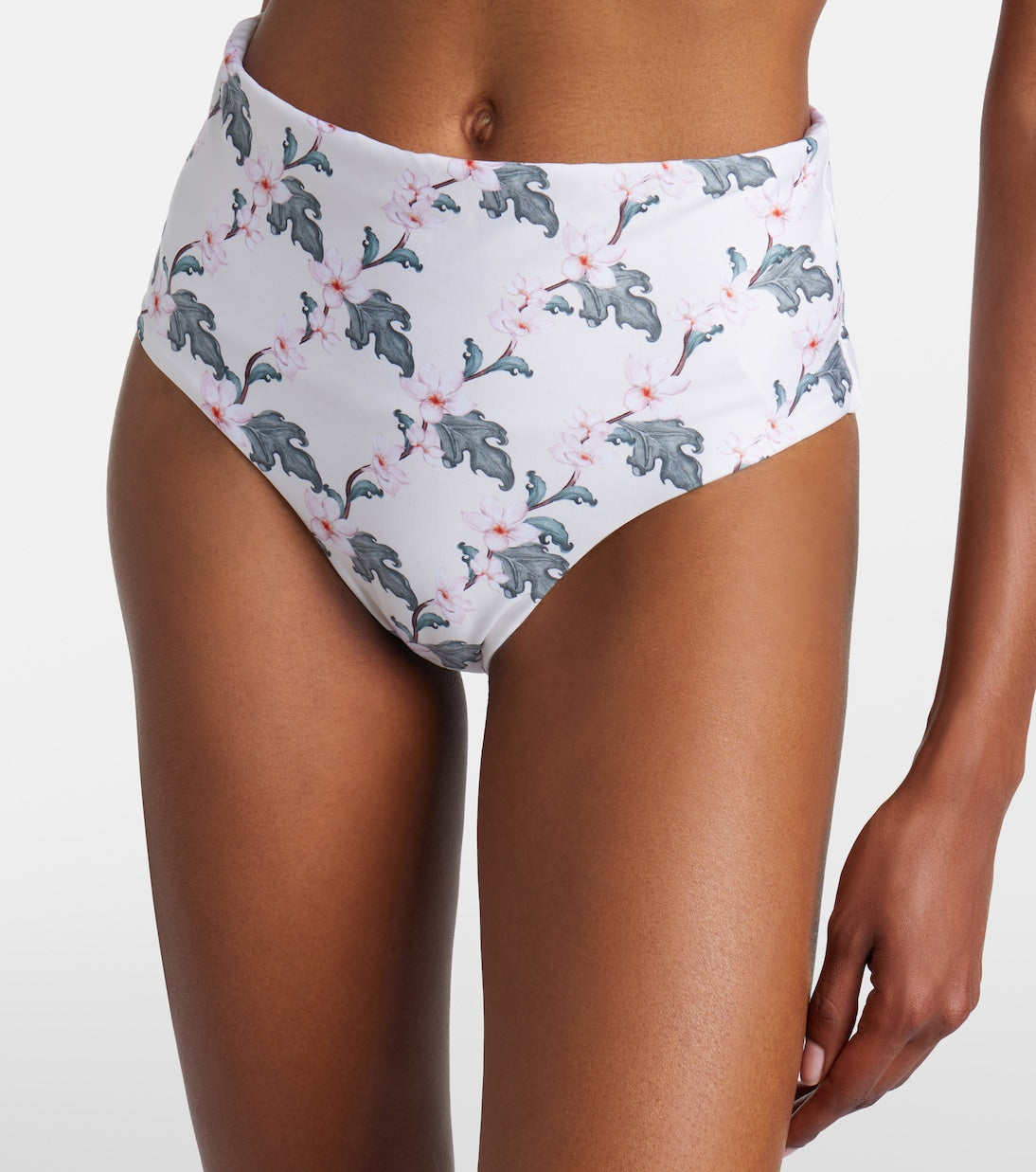 Agua by Agua Bendita - Magenta floral bikini bottoms