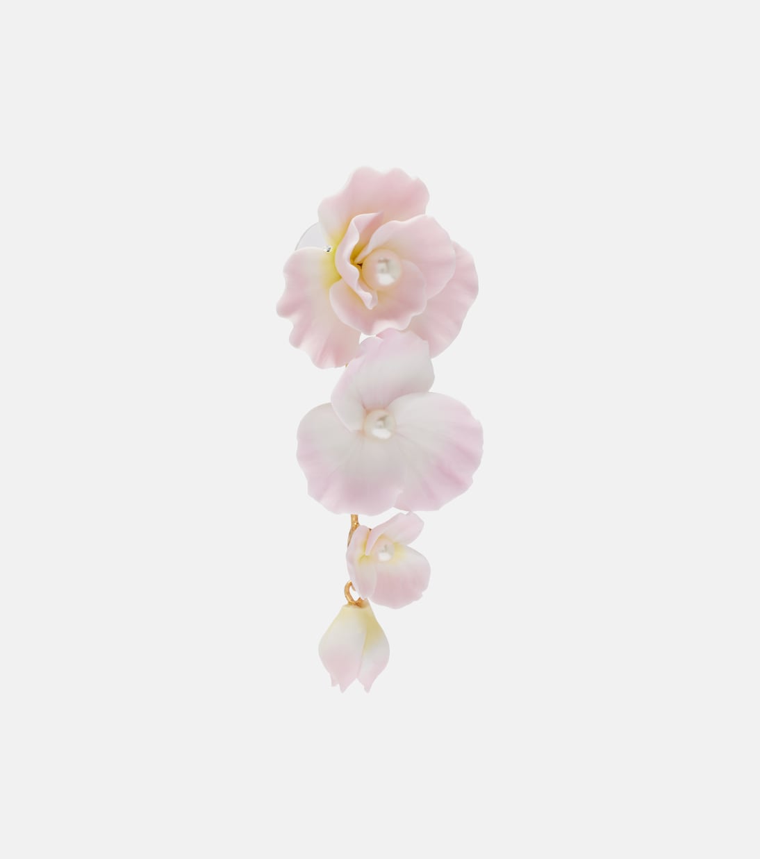 Jennifer Behr - Mariam embellished floral drop earrings