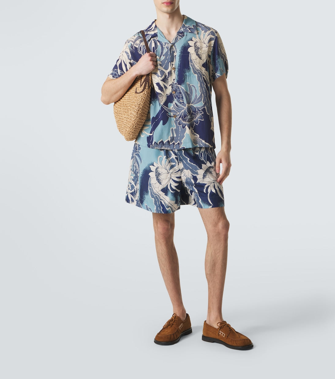 JW Anderson - Floral bowling shirt