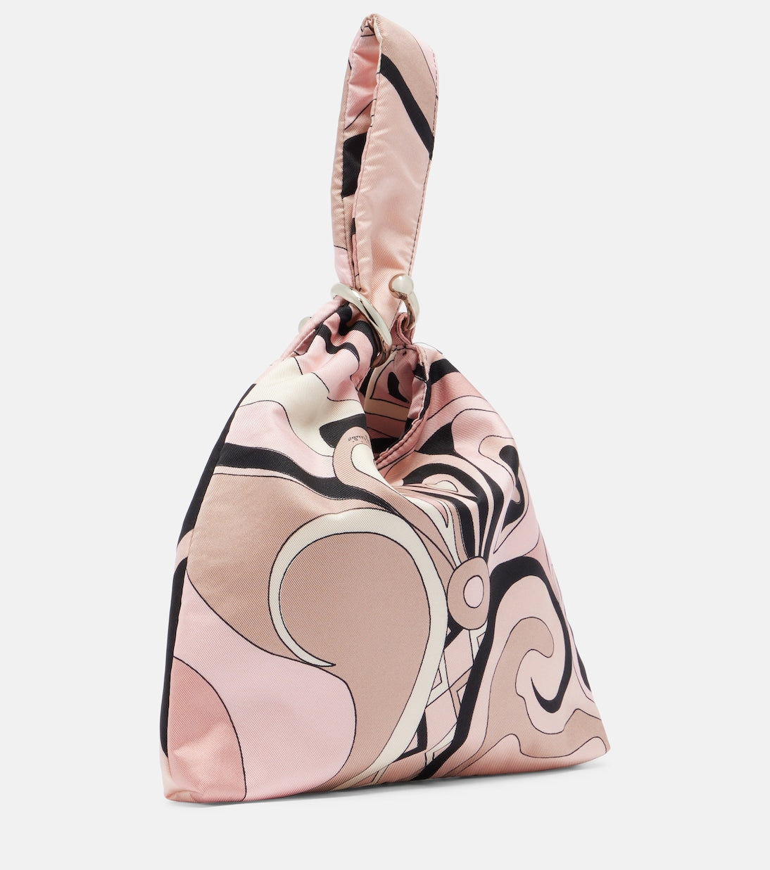 Pucci - Emilio Orchidee silk twill top-handle bag