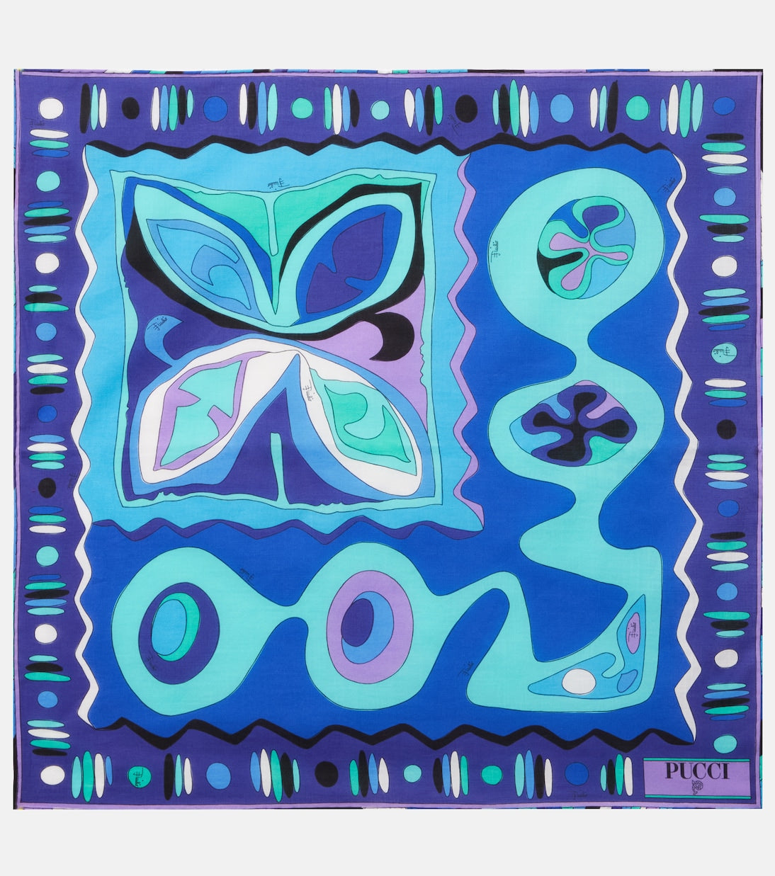 Pucci - Angoli cotton scarf