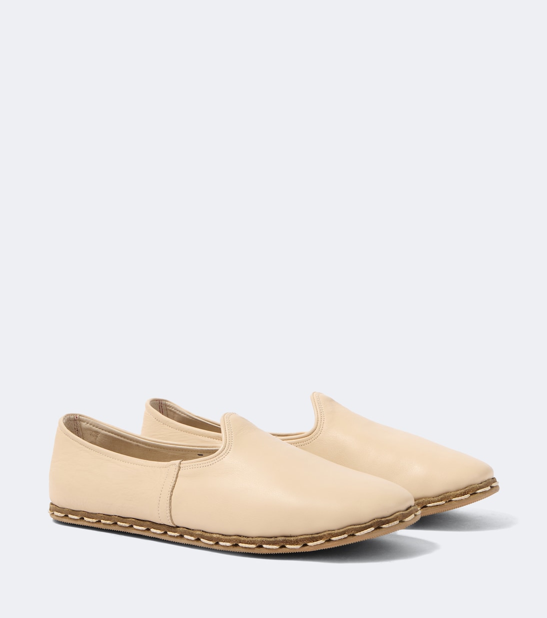 Sabah - Sabah leather slip-on shoes