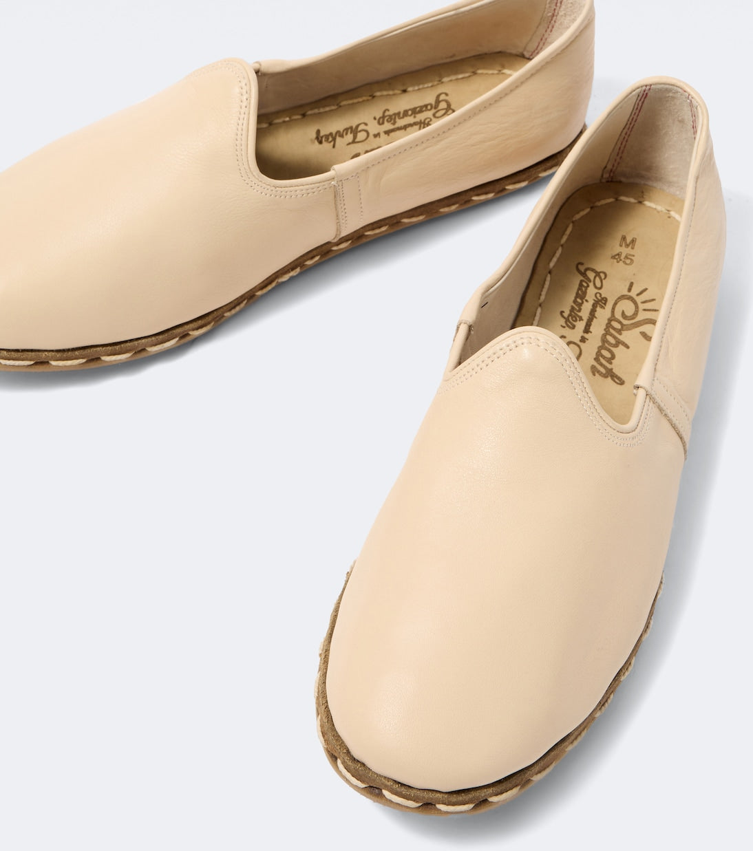 Sabah - Sabah leather slip-on shoes