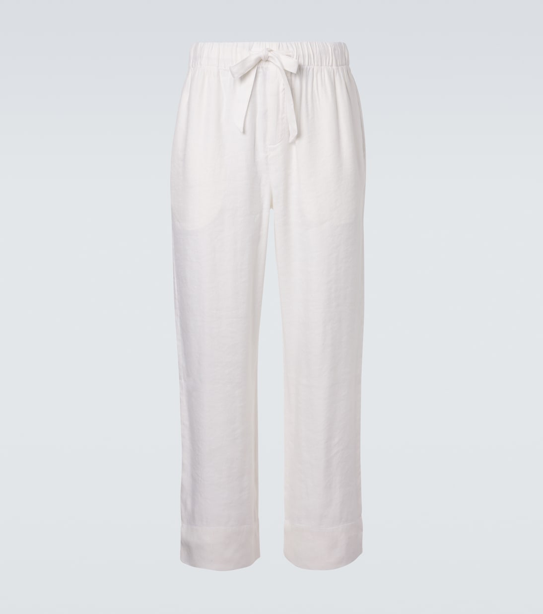 Frescobol Carioca - Luan linen-blend straight pants