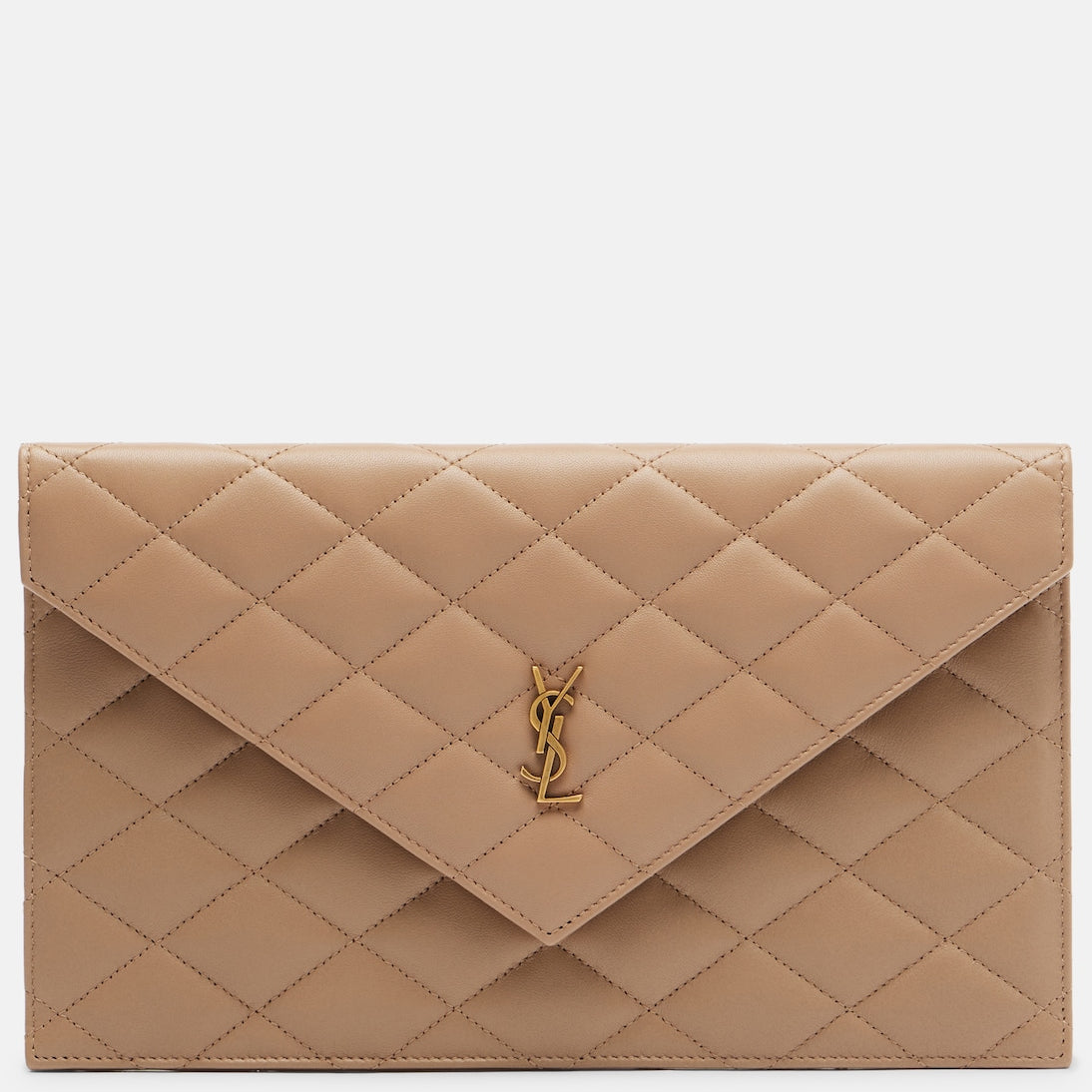 Saint Laurent - Paris Cassandre leather pouch