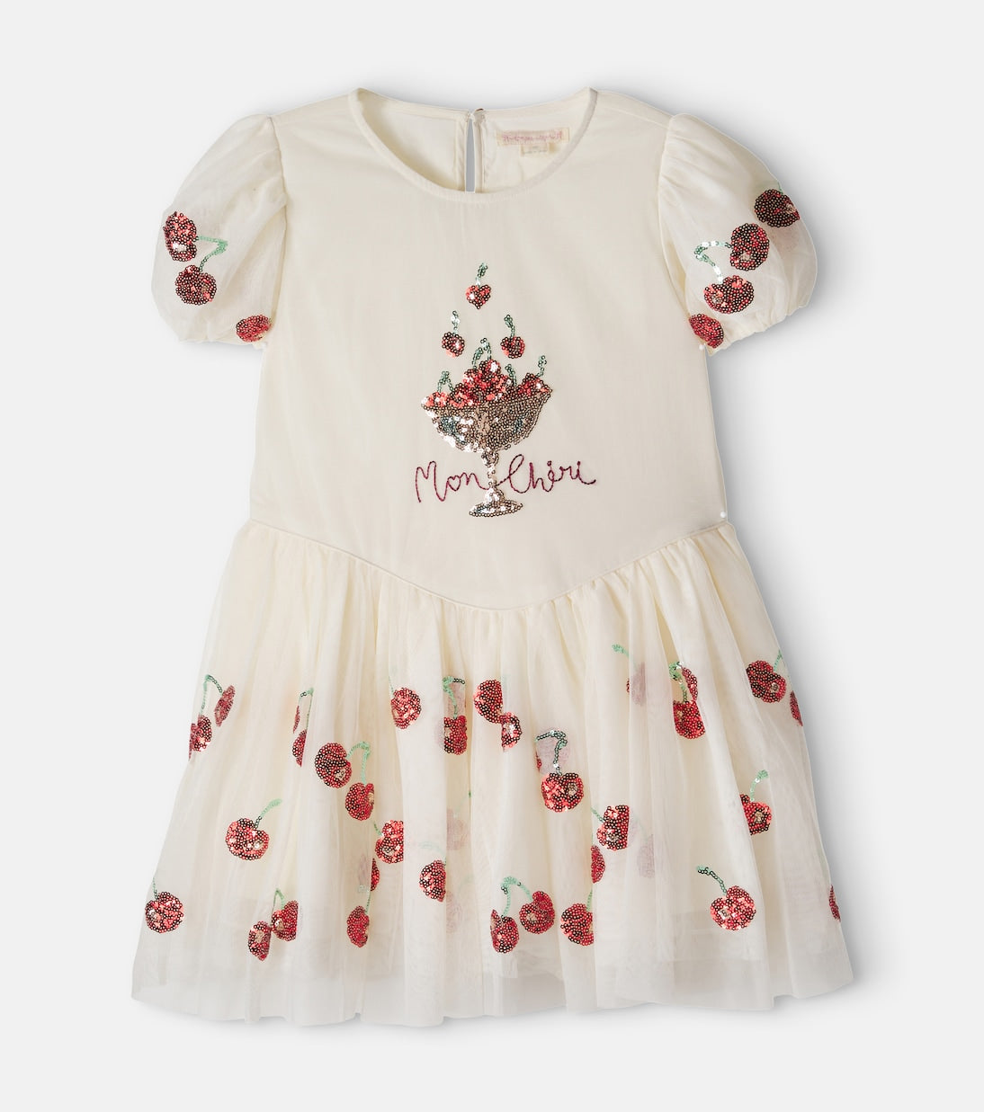 Konges Sløjd - Heartlily sequined tulle dress