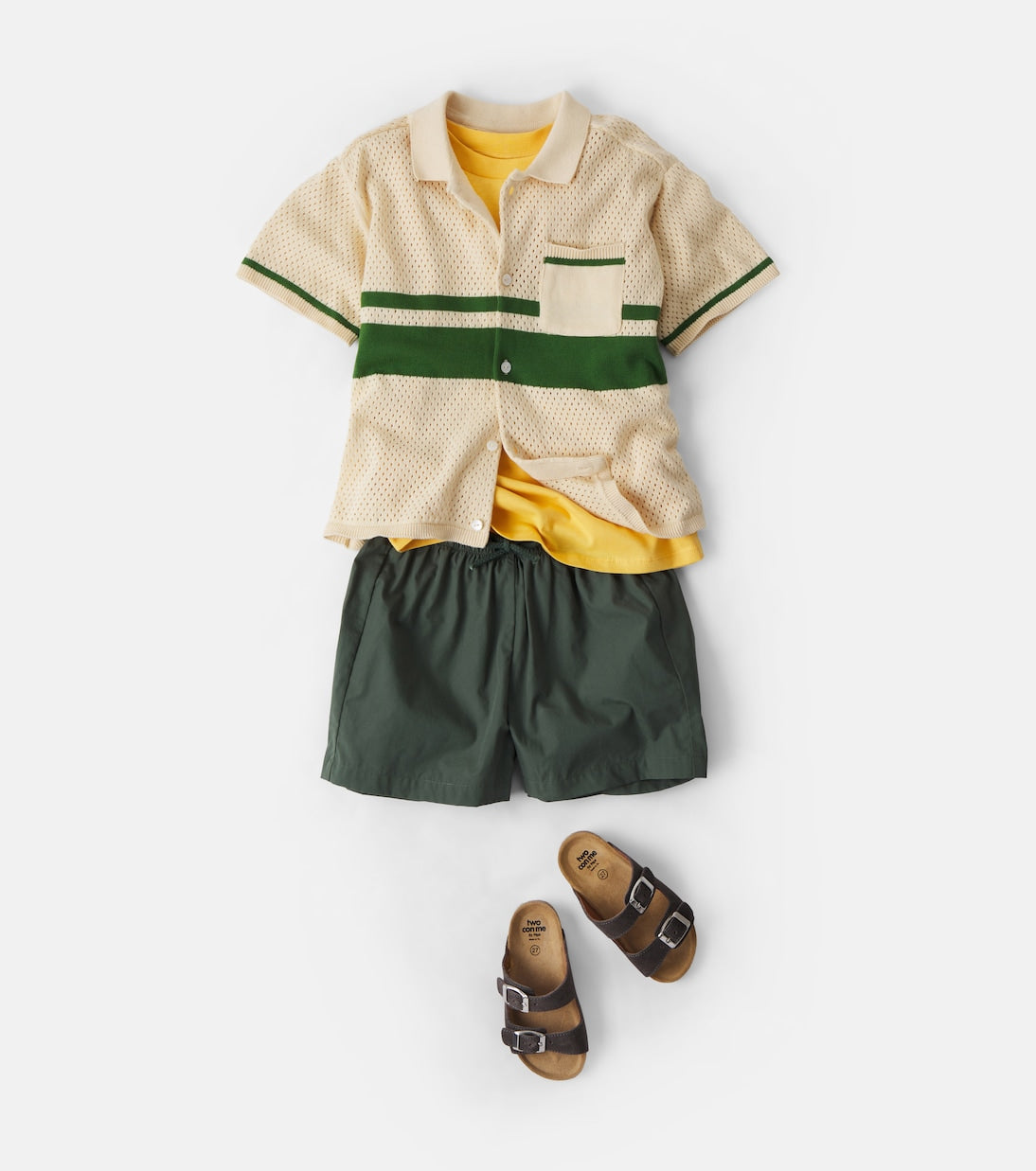 Konges Sløjd - Hai knitted striped cotton shirt