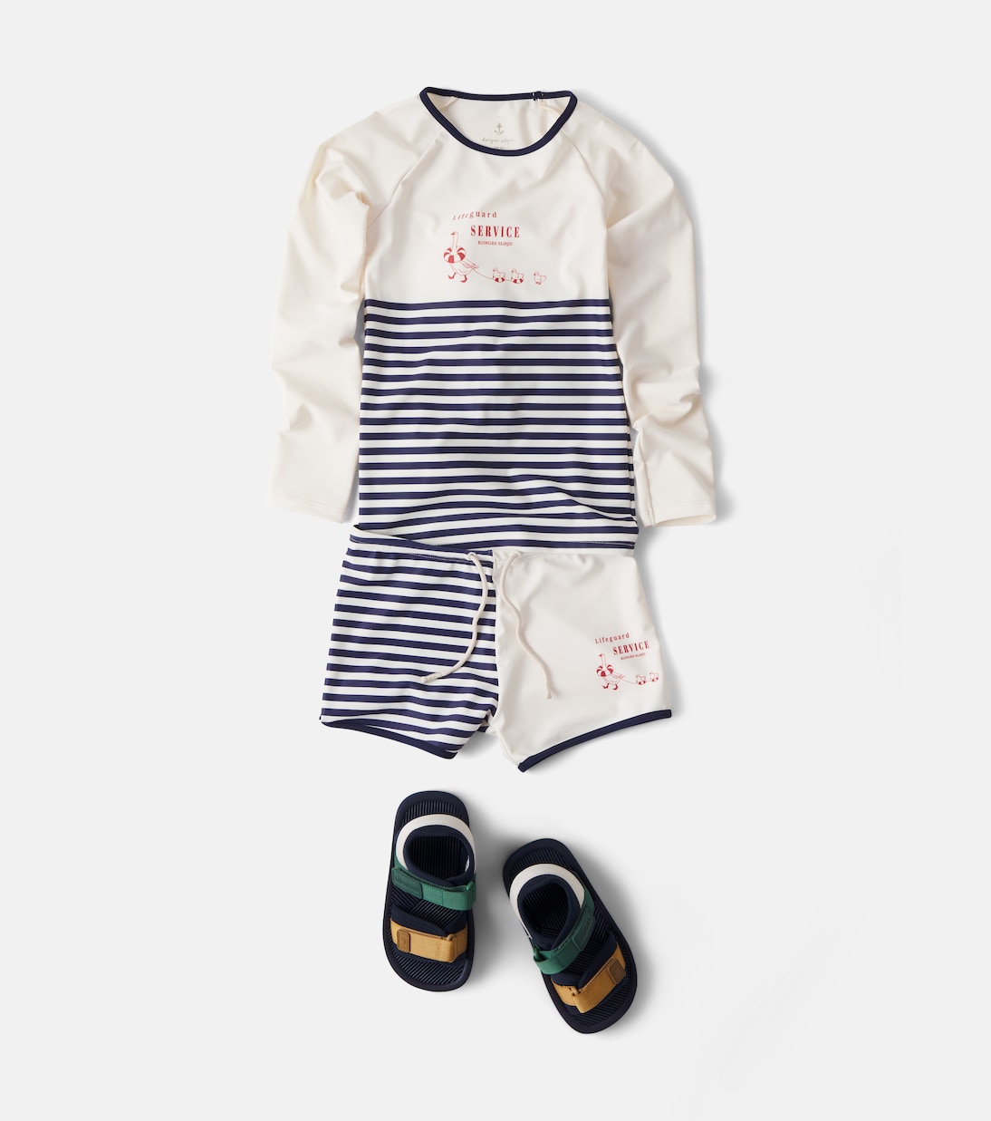Konges Sløjd - Aster striped swim trunks