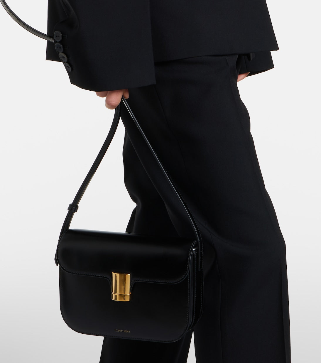 Calvin Klein Collection - Tilla Small leather shoulder bag
