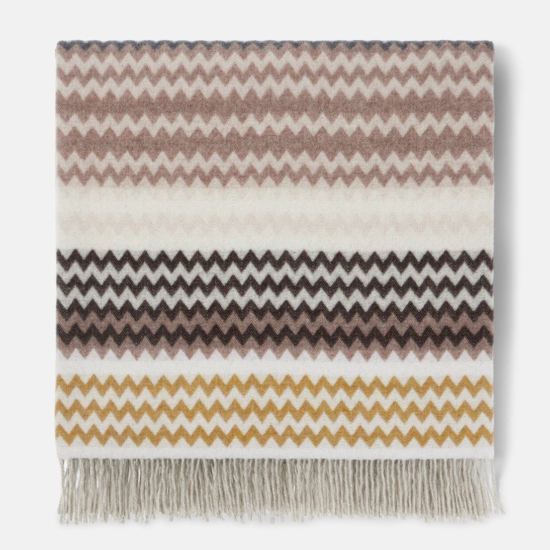 Missoni - Humbert Zigzag wool-blend throw