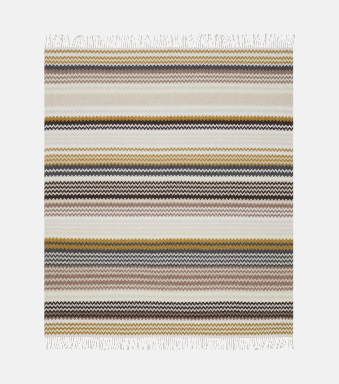 Missoni - Humbert Zigzag wool-blend throw