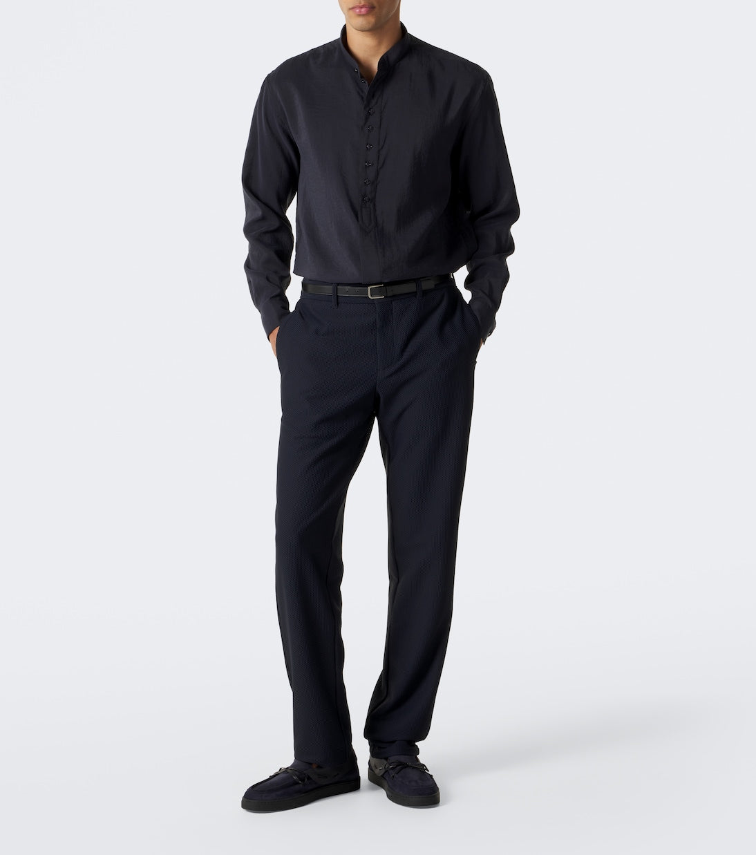 Giorgio Armani - Silk-blend shirt