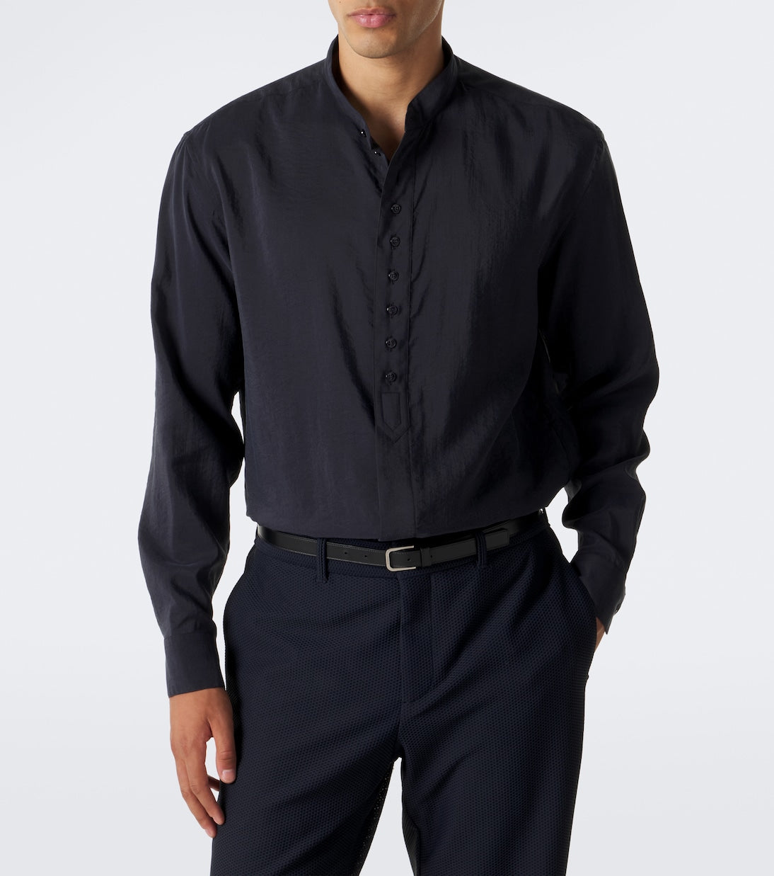 Giorgio Armani - Silk-blend shirt