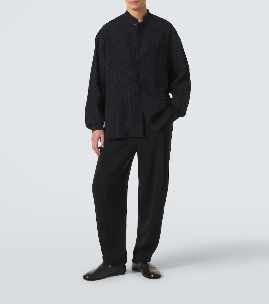 Giorgio Armani - Pleated tapered pants