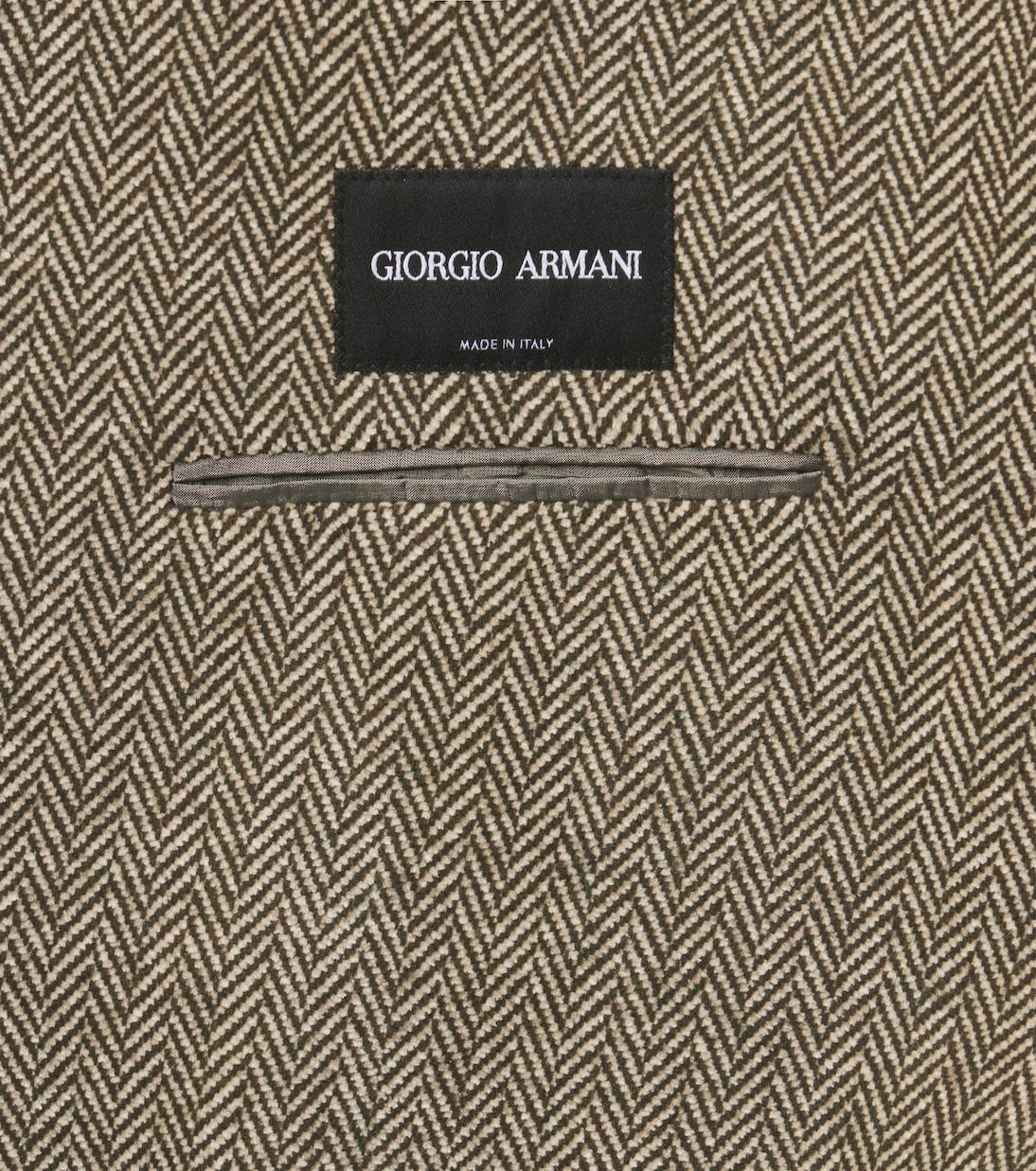 Giorgio Armani - Archivio cotton and wool-blend blazer