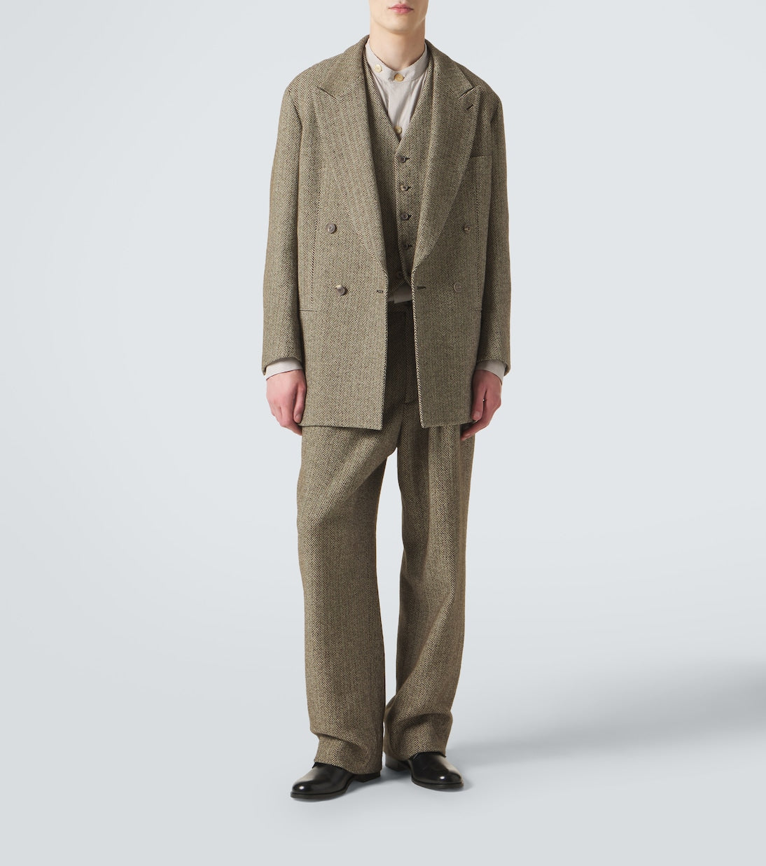 Giorgio Armani - Archivio pinstripe shirt